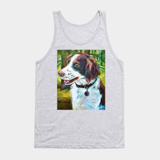 BRITTANY SPANIEL HUNTING DOG Tank Top